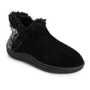 MUK LUKS Women's Faux Suede Mini Bootie Slippers Size S (5-6)
